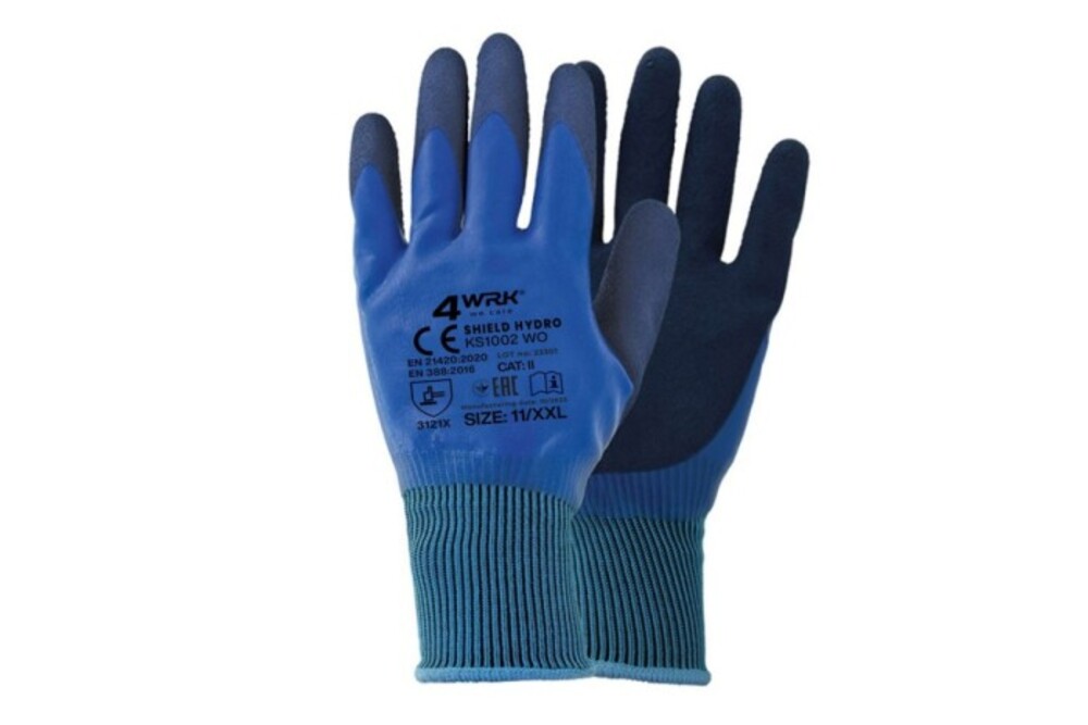 Rękawice rob. 4WRK Shield+Hydro KS6560 BLBL 9/L